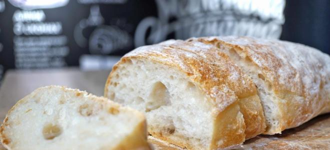Чиабатта: постный итальянский хлеб — рецепт приготовления в духовке Рецепт классической чиабатты от пекаря